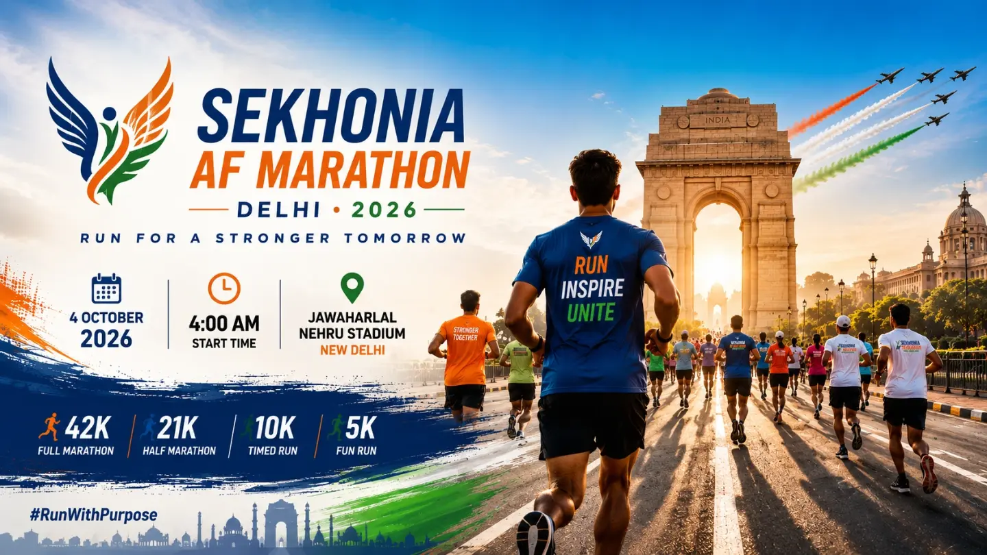 Sekhon Indian Air Force Marathon 2026