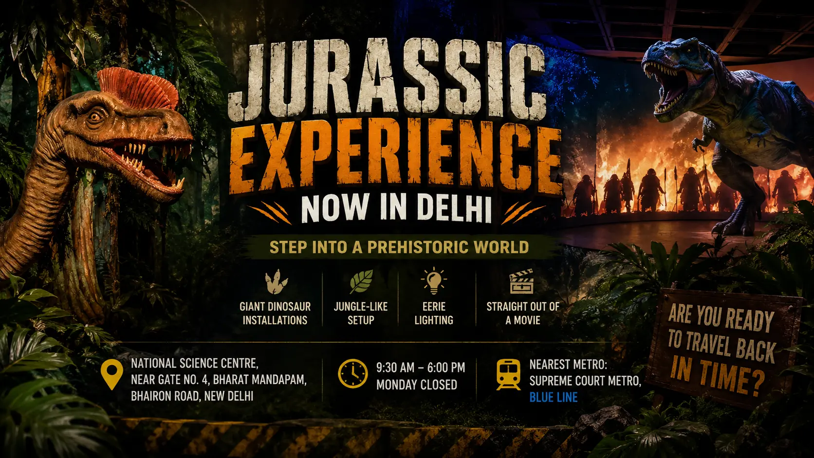 Jurassic Experience — Dinosaur Adventure at National Science